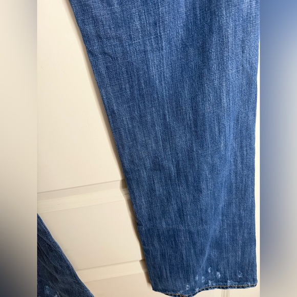 Guess cliff Men's Bootcut Blue Jeans sz 30 casual work streetwear western rodeo - Picture 8 of 9